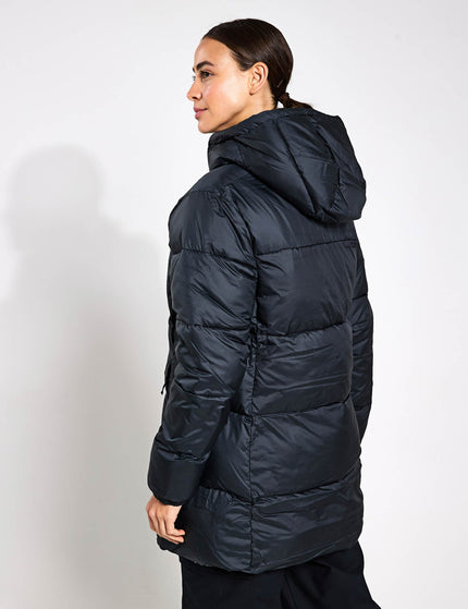 Columbia Puffect II Hooded Mid Puffer Jacket - Blackimage2- The Sports Edit