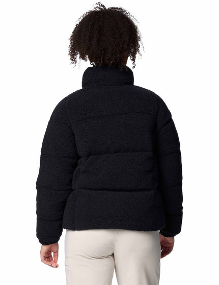 Columbia Puffect Sherpa Puffer Jacket - Blackimage2- The Sports Edit