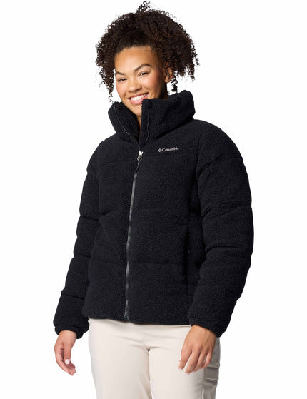 Columbia Puffect Sherpa Puffer Jacket - Blackimage5- The Sports Edit