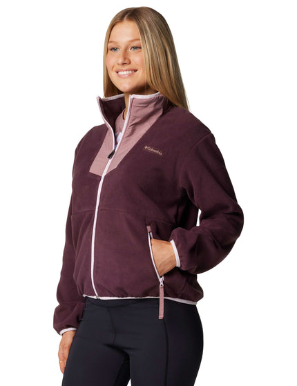 Columbia Sequoia Grove Full Zip Fleece - Moonvistaimage3- The Sports Edit