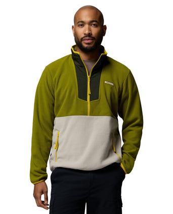 Sequoia Grove 1/2 Zip Fleece - Mossy Green/Greenscape/Flint Grey/Antique Moss