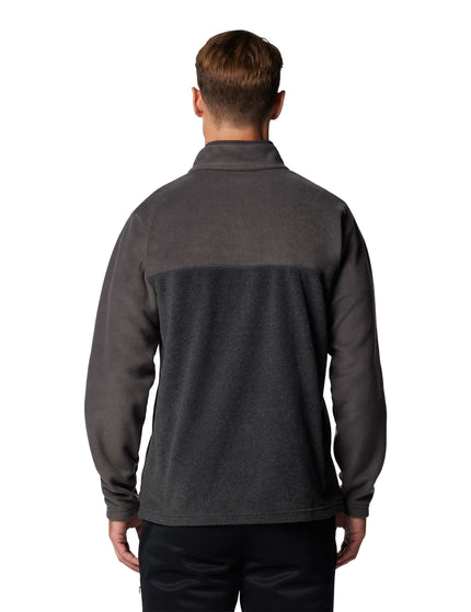 Columbia Steens Mountain™ Half Snap II - Charcoal Heather, Sharkimage2- The Sports Edit