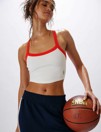 FP Movement All Clear Colorblock Cami - White/Flameimage4- The Sports Edit