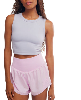 Carpe Diem Shorts - Powder Pink