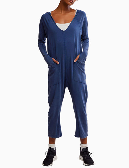FP Movement Hot Shot Long-Sleeve Onesie - Midnight Navyimage1- The Sports Edit