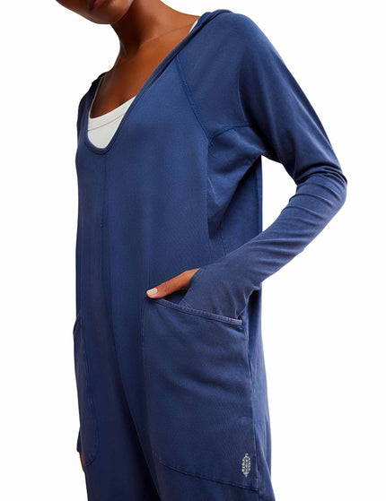 FP Movement Hot Shot Long-Sleeve Onesie - Midnight Navyimage5- The Sports Edit