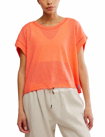 FP Movement My Time Tee - Neon Coralimages1- The Sports Edit