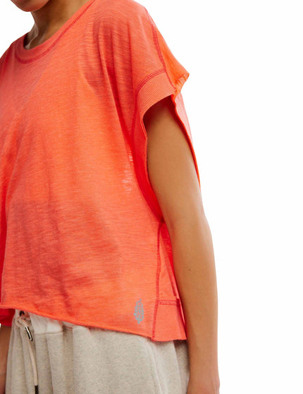 FP Movement My Time Tee - Neon Coralimages4- The Sports Edit