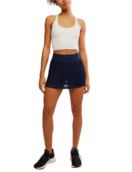 FP Movement Rally Ruffle Mini Skirt - Midnight Navyimage6- The Sports Edit