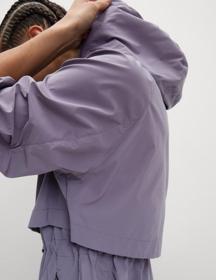 Goodmove 360° Reflective Hooded Sports Jacket - Lilacimages6- The Sports Edit