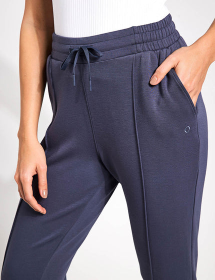 Goodmove Cuffed High Waisted Slim Fit Yoga Jogger - Nightshadeimage3- The Sports Edit