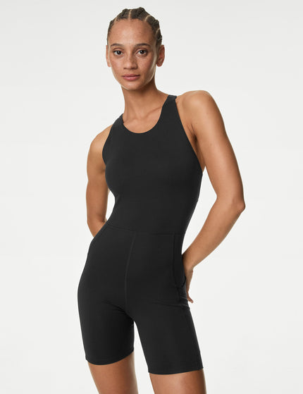 Goodmove Go Balance Fitted Short All in One - Blackimage1- The Sports Edit