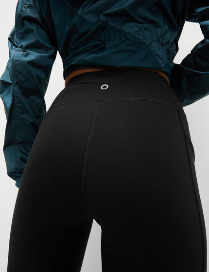 Goodmove Go Train Laser Cut Gym Leggings - Blackimage3- The Sports Edit