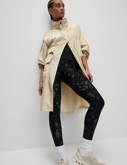 Goodmove Packable Iridescent Hooded Parka with Stormwear - Antique Creamimages5- The Sports Edit