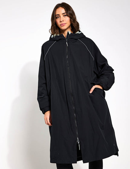 Goodmove Stormwear Borg Lined Changing Robe - Blackimage1- The Sports Edit