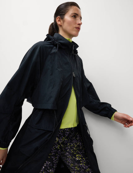 Goodmove Stormwear Lightweight Packable Hooded Parka - Blackimage1- The Sports Edit
