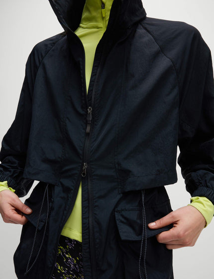 Goodmove Stormwear Lightweight Packable Hooded Parka - Blackimage2- The Sports Edit