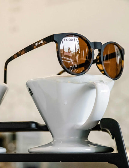Goodr | Nine Dollar Pour Over Sunglasses - Black | The