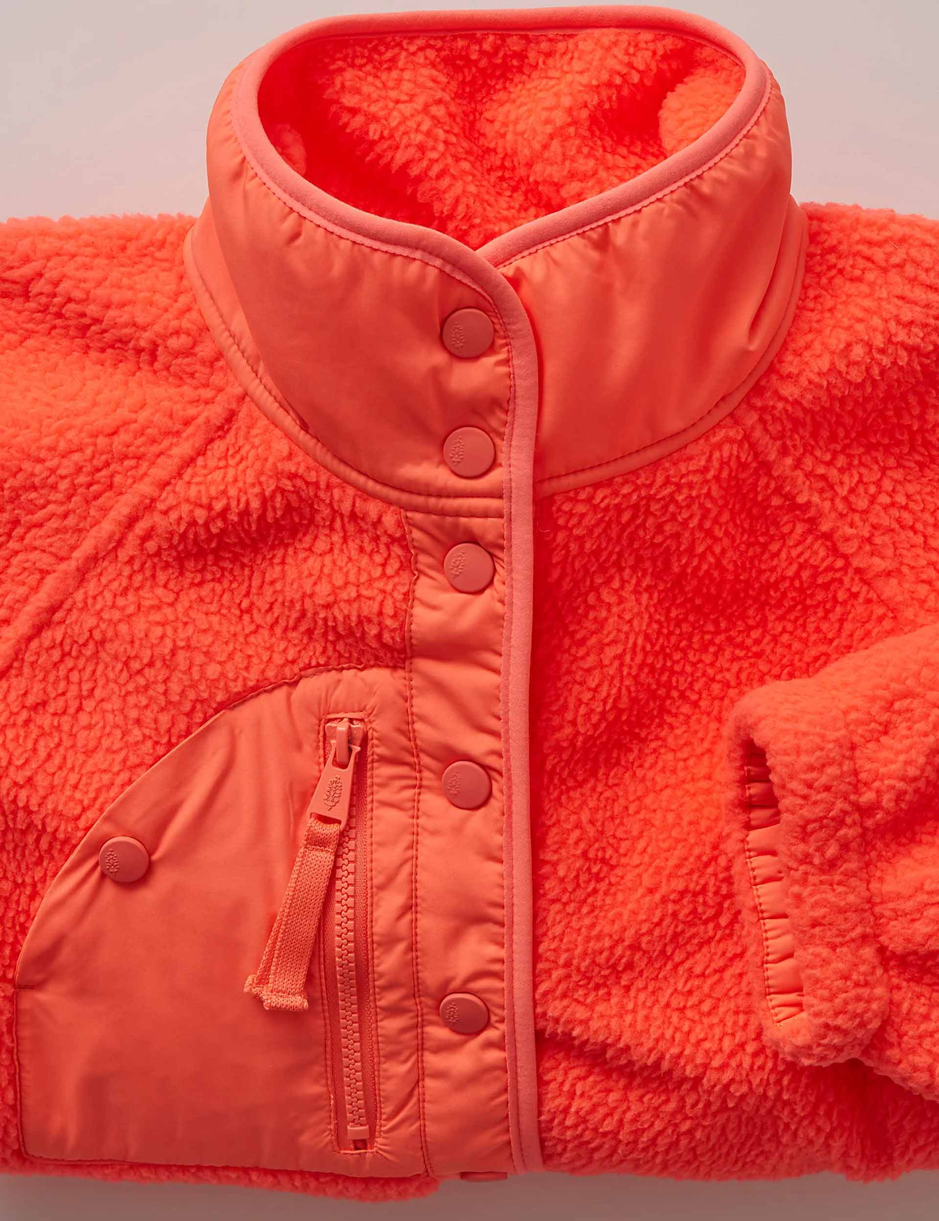 Coral fleece jacket best sale