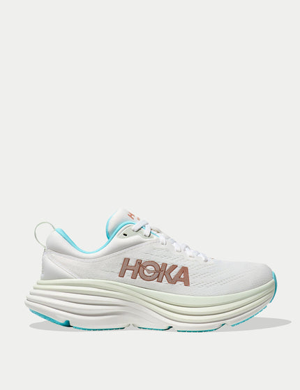 HOKA Bondi 8 - Frost/Rose Goldimage1- The Sports Edit