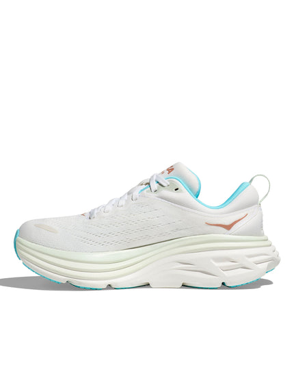 HOKA Bondi 8 - Frost/Rose Goldimage4- The Sports Edit