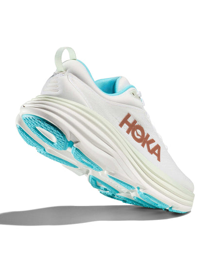 HOKA Bondi 8 - Frost/Rose Goldimage5- The Sports Edit