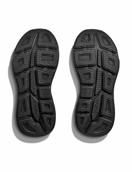 靴 HOKA W Bondi 9 wide Black 24cm 1162014 Hoka One One Bondi 9 Women's Wide D Black, White 1162014 BWHT