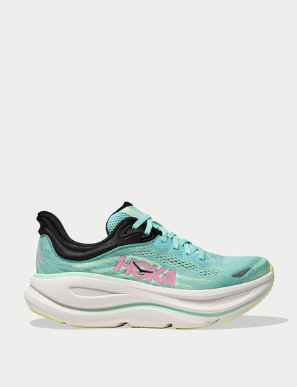 HOKA Bondi 9 - Blue Spark/Mint Fluoriteimage1- The Sports Edit