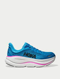 HOKA Bondi 9 - Skyward Blue/Neon Fuchsiaimage1- The Sports Edit