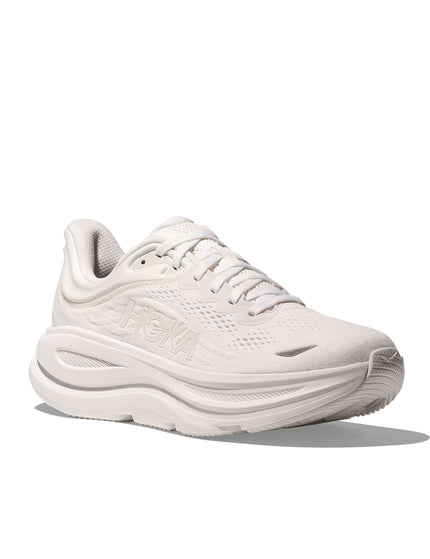 HOKA Bondi 9 - Whiteimage2- The Sports Edit