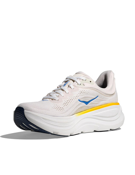 HOKA Bondi 9 - White/Groutimage3- The Sports Edit