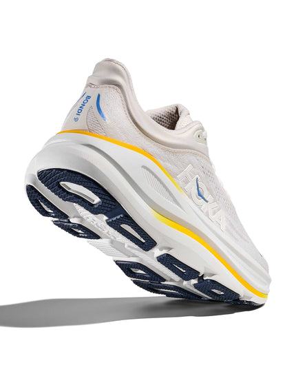 HOKA Bondi 9 - White/Groutimage4- The Sports Edit