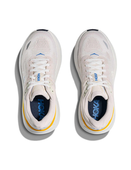 HOKA Bondi 9 - White/Groutimage6- The Sports Edit