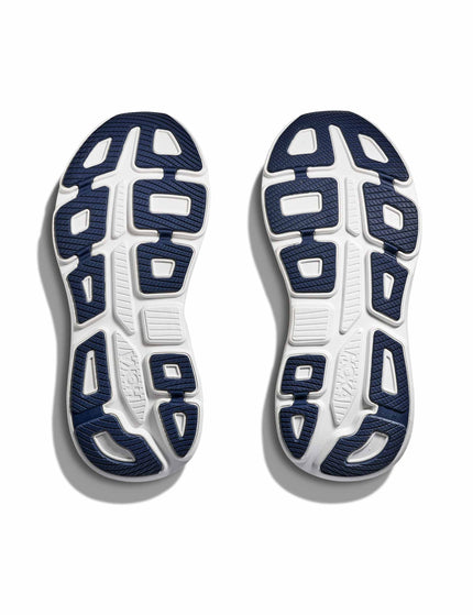 HOKA Bondi 9 - White/Groutimage7- The Sports Edit