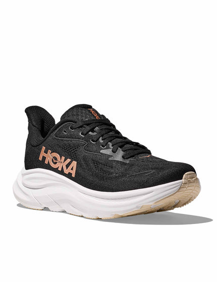 HOKA Clifton 10 - Black/Rose Goldimage2- The Sports Edit