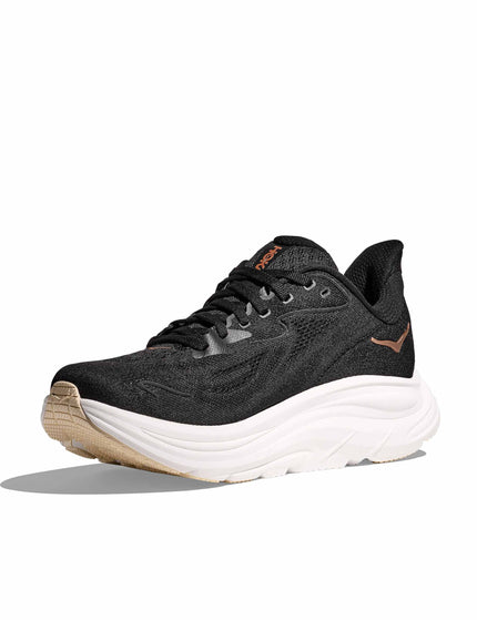 HOKA Clifton 10 - Black/Rose Goldimage3- The Sports Edit