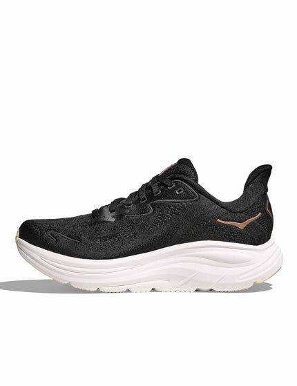 HOKA Clifton 10 - Black/Rose Goldimage4- The Sports Edit