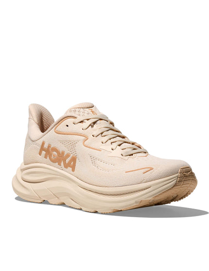 HOKA Clifton 10 - Vanilla/Birchimage2- The Sports Edit