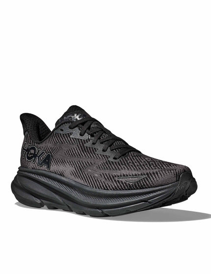 HOKA Clifton 9 - Blackimage2- The Sports Edit