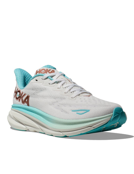 HOKA Clifton 9 - Frost/Rose Goldimage2- The Sports Edit