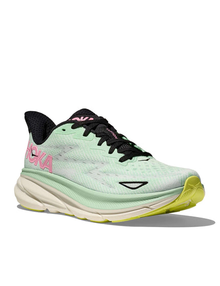 HOKA Clifton 9 - Mint Fluorite/Snow Meltimage2- The Sports Edit