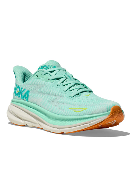 HOKA Clifton 9 - Seafoam/Aqua Breezeimage2- The Sports Edit