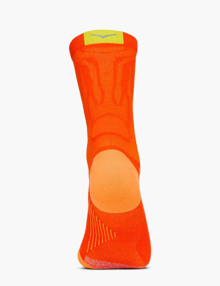 HOKA Clifton Crew Run Sock - Lavaimage4- The Sports Edit