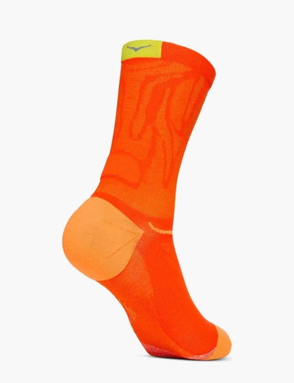 HOKA Clifton Crew Run Sock - Lavaimage3- The Sports Edit