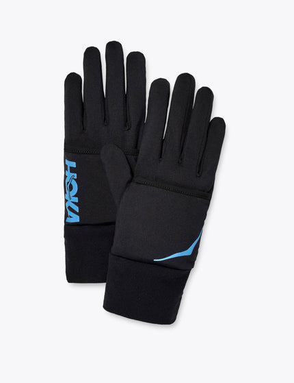 HOKA ColdSnap Fleece Gloves - Blackimage1- The Sports Edit