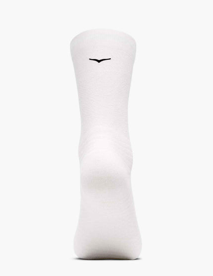 HOKA Crew Run Sock 3-Pack - Whiteimage4- The Sports Edit