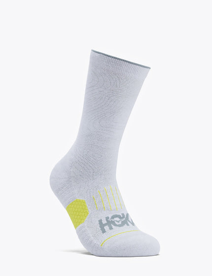 HOKA Crew Run Sock 3-Pack - White/Black/Greyimage3- The Sports Edit