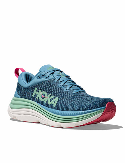 HOKA Gaviota 5 - Alpine Blue/Jadeiteimage2- The Sports Edit