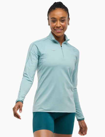HOKA GlideTech Quarter Zip - Druzyimage1- The Sports Edit