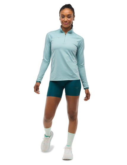 HOKA GlideTech Quarter Zip - Druzyimage4- The Sports Edit